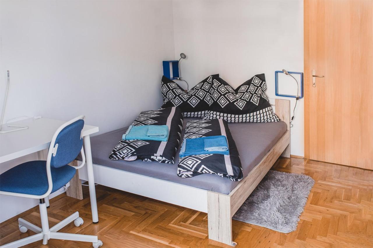 Helles 3 Schlafzimmer Apartment Zwischen Zagreb Zentrum & Natur Extérieur photo